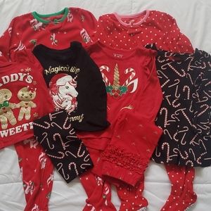 Christmas Outfits 8pc Bundle for Baby Girl